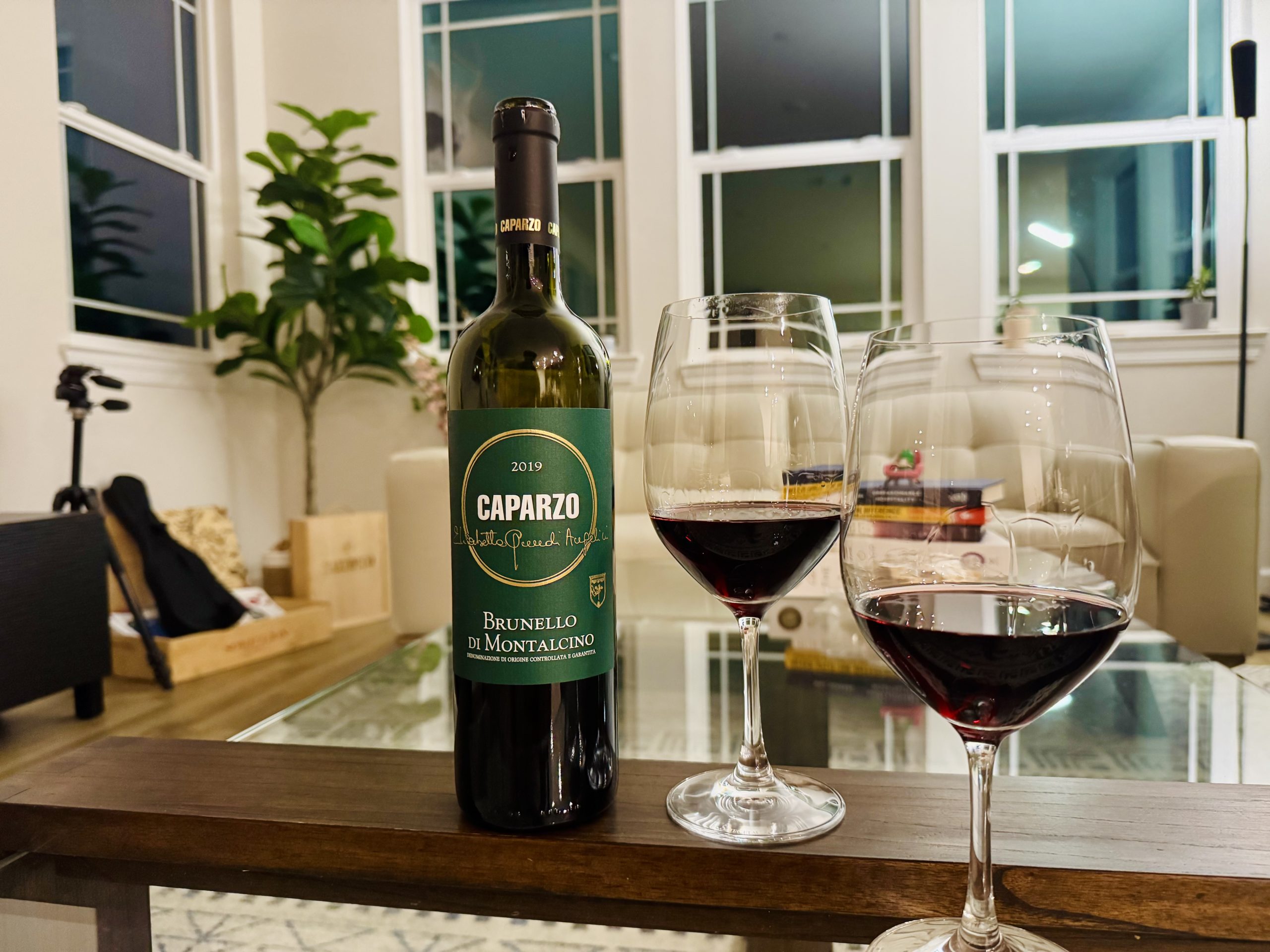 A Brunello Toast to New Beginnings: Caparzo Brunello Di Montalcino 2019