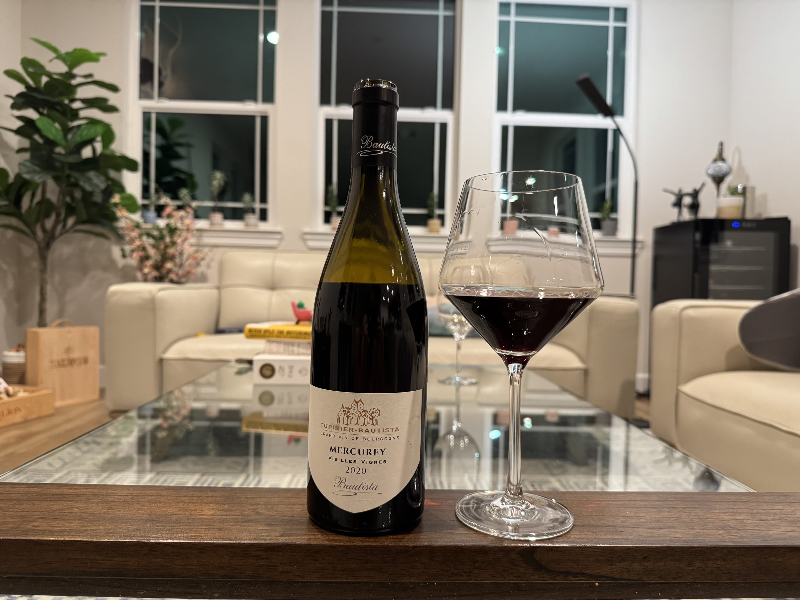 An Evening with the Elegant Tupinier-Bautista Mercurey 2020